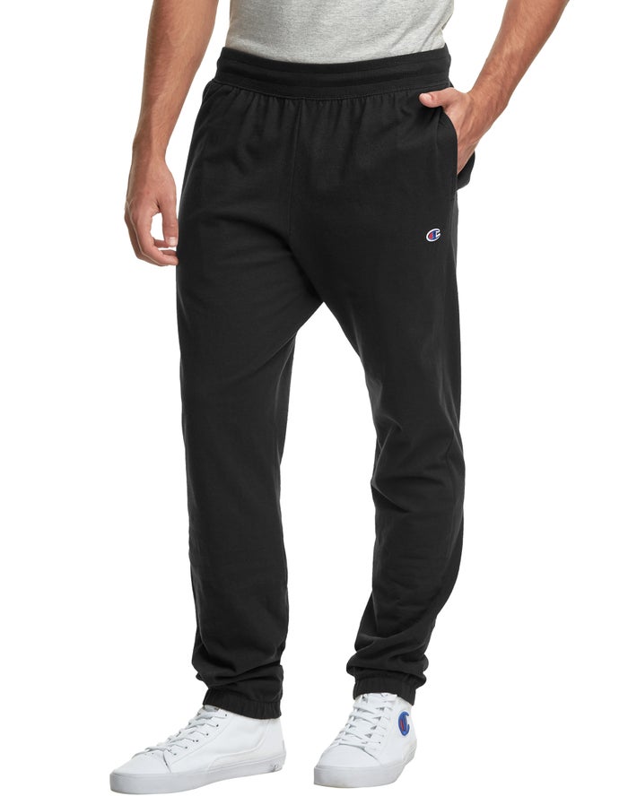 Mens champion jersey online joggers